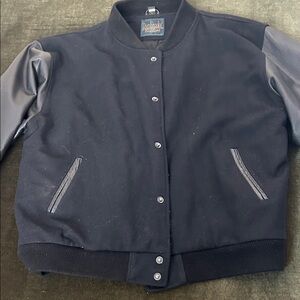 Dunbrooke Black Varsity Jacket